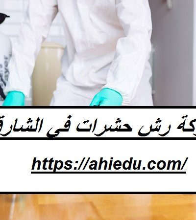 شركة رش حشرات في الشارقة