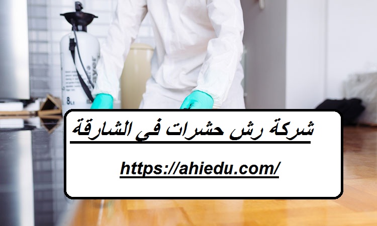 شركة رش حشرات في الشارقة