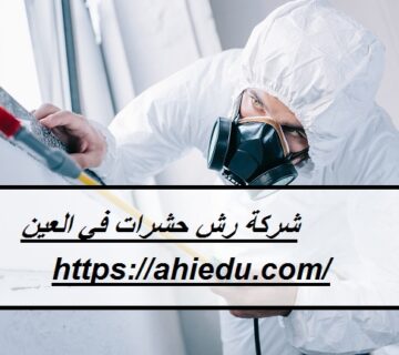 شركة رش حشرات في العين
