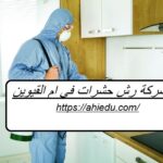 شركة رش حشرات في ام القيوين
