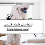 شركة رش حشرات في دبي