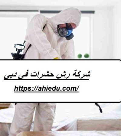 شركة رش حشرات في دبي